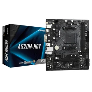 Motherboard ASRock A520M-HDV, Socket AM4