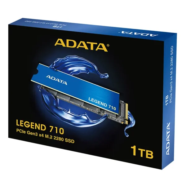 Disco SSD ADATA LEGEND 710 1TB, 3D NAND, PCIe Gen3x4, M.2 2280