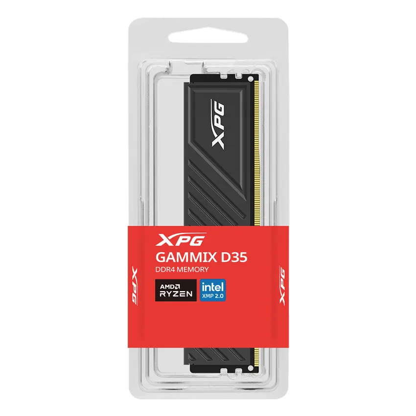 Memoria ADATA XPG GAMMIX D35, DDR4, U-DIMM, XMP, Negro Memoria ADATA XPG GAMMIX D35, DDR4, U-DIMM, XMP, Negro
