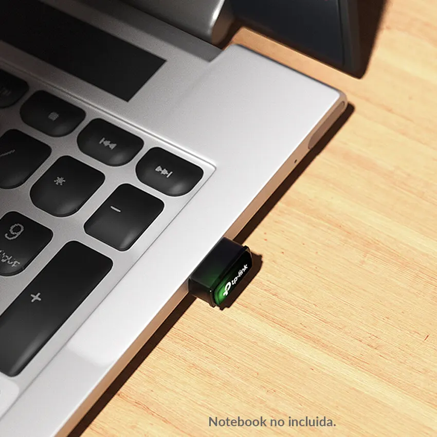 Adaptador USB Wi-Fi Archer T3U Nano, AC1300, Doble Banda Adaptador USB Wi-Fi Archer T3U Nano, AC1300, Doble Banda