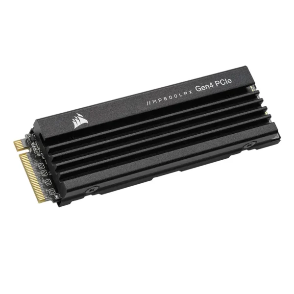 Disco SSD Corsair MP600 PRO LPX, 3D NAND TLC, PCIe Gen4, NVMe, M.2 2280, Disipador