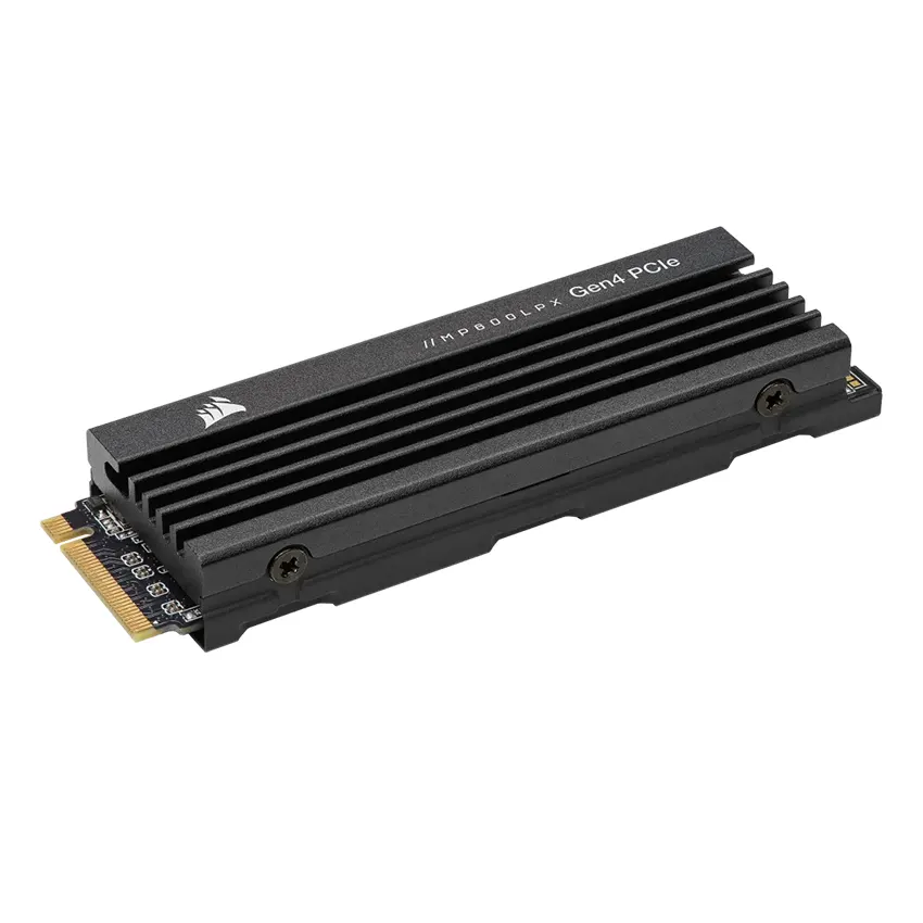 Disco SSD Corsair MP600 PRO LPX, 3D NAND TLC, PCIe Gen4, NVMe, M.2 2280, Disipador Disco SSD Corsair MP600 PRO LPX, 3D NAND TLC, PCIe Gen4, NVMe, M.2 2280, Disipador