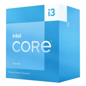 Procesador Intel Core i3-13100F, 3.4GHz, 4 Núcleos, 12MB L3, Sin video, Socket LGA1700, BOX