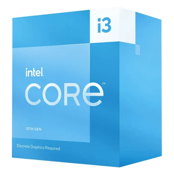 Procesador Intel Core i3-13100F, 3.4GHz, 4 Núcleos, 12MB L3, Sin video, Socket LGA1700, BOX