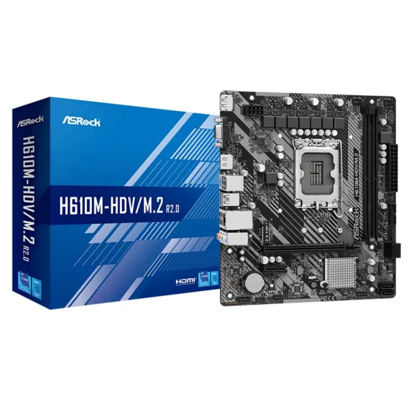 Motherboard ASRock H610M-HDV/M.2 R2.0, Socket 1700