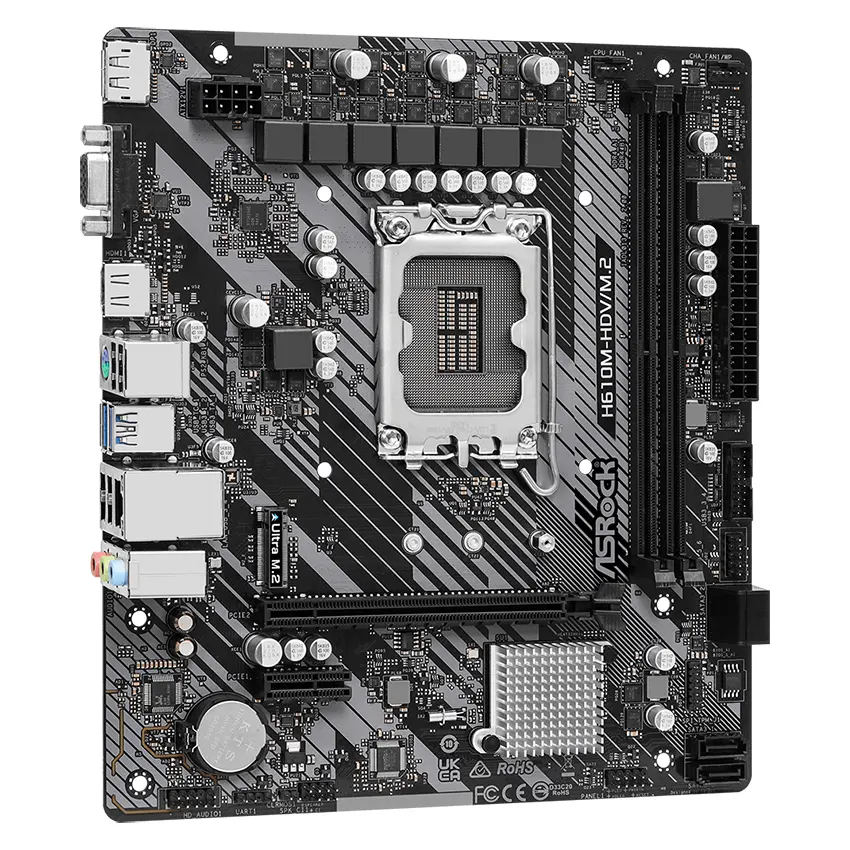 Motherboard ASRock H610M-HDV/M.2 R2.0, Socket 1700