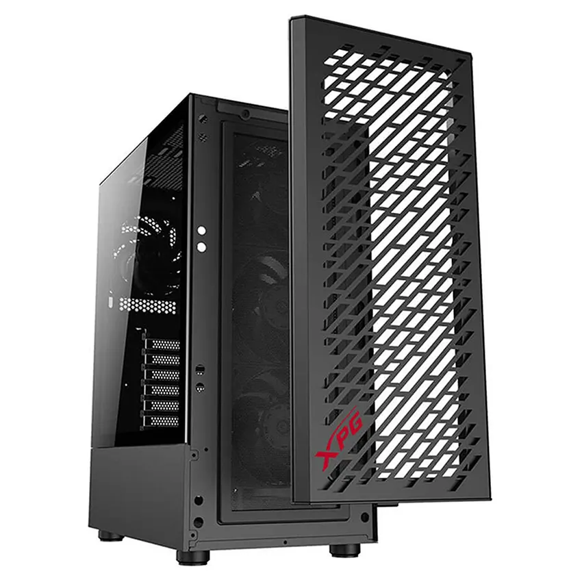 Gabinete ADATA XPG Valor Air, ATX, Sin Fuente, Vidrio Templado, 4 Fan 12 cm, Negro Gabinete ADATA XPG Valor Air, ATX, Sin Fuente, Vidrio Templado, 4 Fan 12 cm, Negro