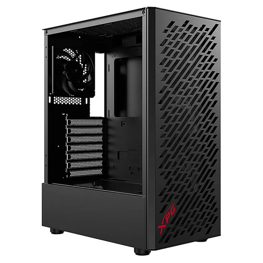 Gabinete ADATA XPG Valor Air, ATX, Sin Fuente, Vidrio Templado, 4 Fan 12 cm, Negro Gabinete ADATA XPG Valor Air, ATX, Sin Fuente, Vidrio Templado, 4 Fan 12 cm, Negro