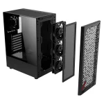 Gabinete ADATA XPG Valor Air, ATX, Sin Fuente, Vidrio Templado, 4 Fan 12 cm, Negro