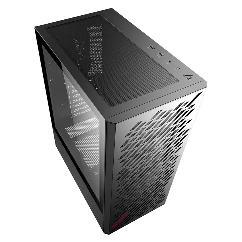 Gabinete ADATA XPG Valor Air, ATX, Sin Fuente, Vidrio Templado, 4 Fan 12 cm, Negro Gabinete ADATA XPG Valor Air, ATX, Sin Fuente, Vidrio Templado, 4 Fan 12 cm, Negro