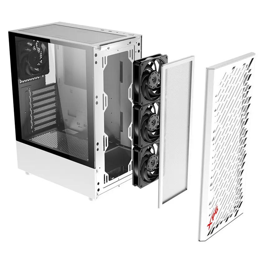 Gabinete ADATA XPG Valor Air, ATX, Sin Fuente, Vidrio Templado, 4 Fan 12 cm, Blanco