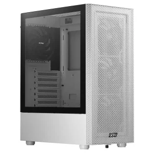 Gabinete ADATA XPG Valor Mesh, ATX, Sin Fuente, Vidrio Templado, 4 Fan 12 cm, Blanco