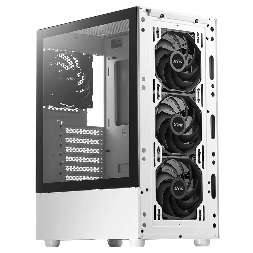 Gabinete ADATA XPG Valor Mesh, ATX, Sin Fuente, Vidrio Templado, 4 Fan 12 cm, Blanco Gabinete ADATA XPG Valor Mesh, ATX, Sin Fuente, Vidrio Templado, 4 Fan 12 cm, Blanco