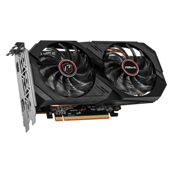 Placa de Video ASRock Radeon RX 6500 XT Phantom Gaming D 4GB OC GDDR6