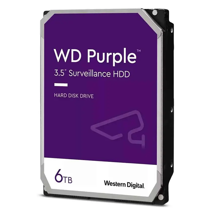 Disco Interno Western Digital Purple 6TB SATA3 5400rpm Cache 3.5" Disco Interno Western Digital Purple 6TB SATA3 5400rpm Cache 3.5"