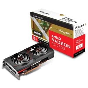 Placa de Video Sapphire PULSE AMD Radeon RX 7600 8GB GDDR6