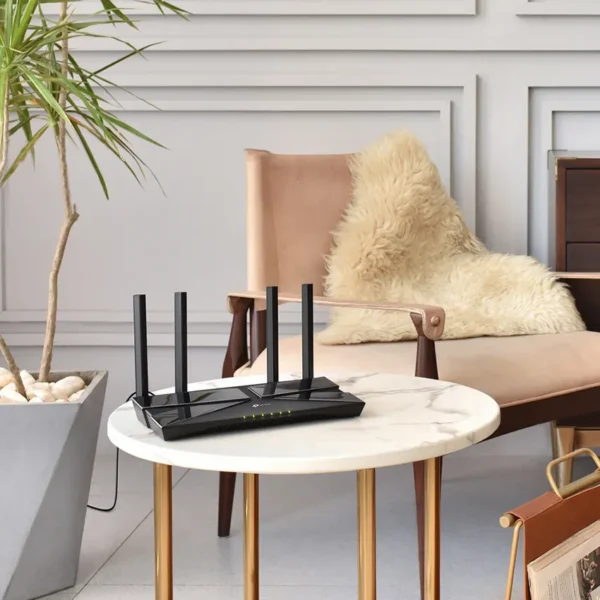 Router Wi-Fi TP-Link Archer AX23, AX1800, Doble banda, Negro