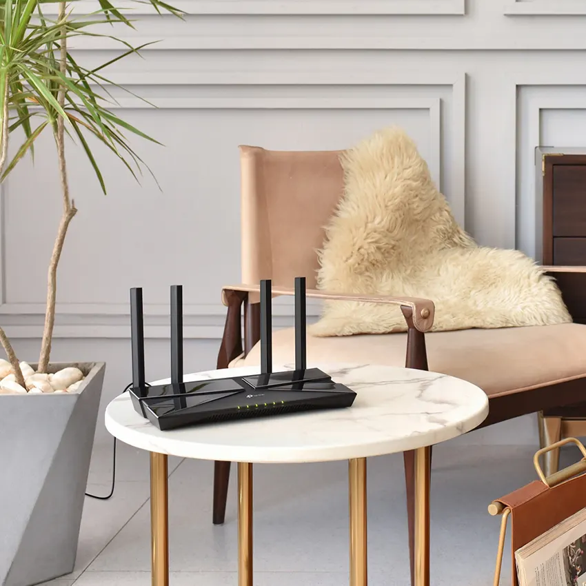 Router Wi-Fi TP-Link Archer AX23, AX1800, Doble banda, Negro