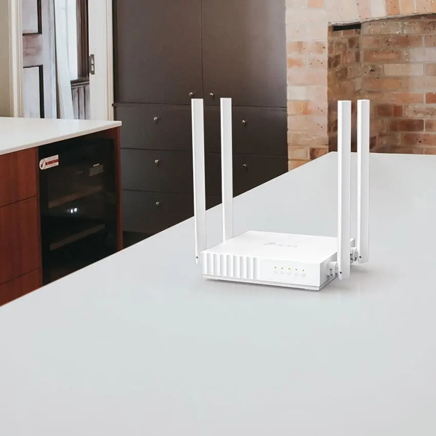 Router Wi-Fi TP-Link Archer C24, AC750, Doble banda, Blanco