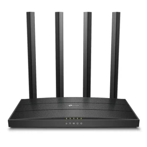 Router Wi-Fi TP-Link Archer C80, AC1900, Doble banda, Negro