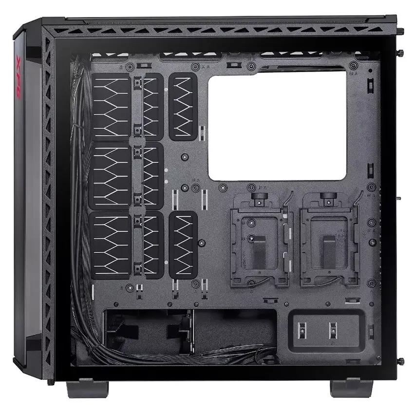 Gabinete ADATA XPG BATTLECRUISER, E-ATX, Sin Fuente, Vidrio Templado, 4 Fan 12 cm ARGB, Negro