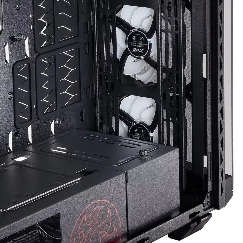 Gabinete ADATA XPG BATTLECRUISER, E-ATX, Sin Fuente, Vidrio Templado, 4 Fan 12 cm ARGB, Negro