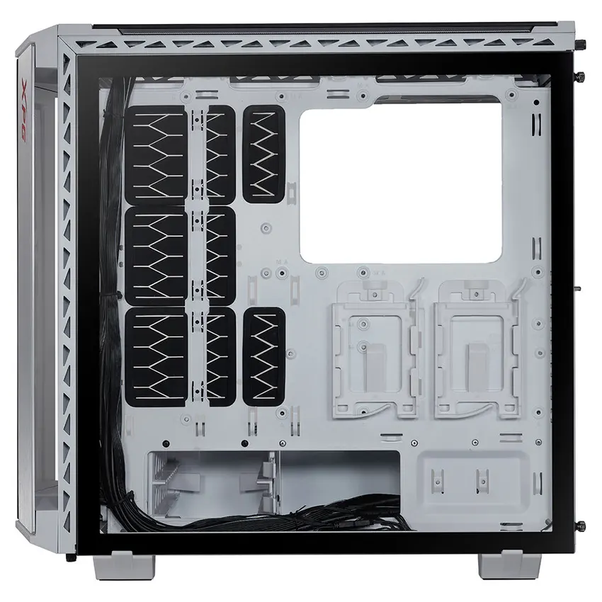 Gabinete ADATA XPG BATTLECRUISER, E-ATX, Sin Fuente, Vidrio Templado, 4 Fan 12 cm ARGB, Blanco