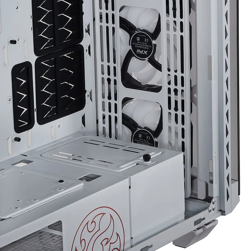 Gabinete ADATA XPG BATTLECRUISER, E-ATX, Sin Fuente, Vidrio Templado, 4 Fan 12 cm ARGB, Blanco