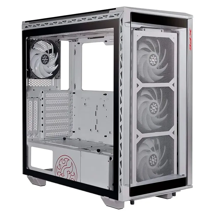 Gabinete ADATA XPG BATTLECRUISER, E-ATX, Sin Fuente, Vidrio Templado, 4 Fan 12 cm ARGB, Blanco