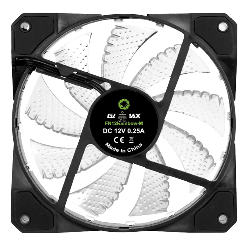 Ventilador GameMax FN-12Rainbow-M ARGB