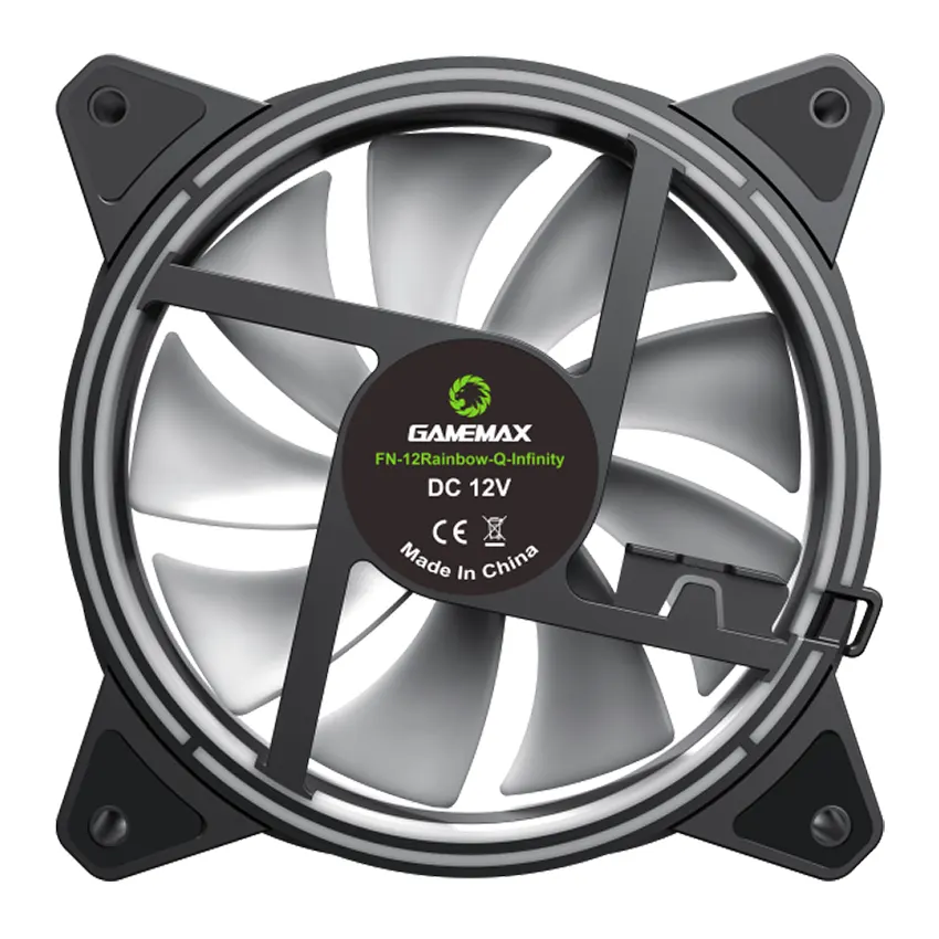 Ventilador GameMax FN-12Rainbow-Q-Infinity ARGB Ventilador GameMax FN-12Rainbow-Q-Infinity ARGB
