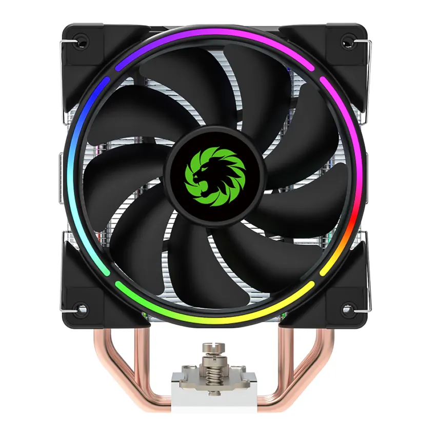 Ventilador para CPU GameMax GAMMA 500 Rainbow ARGB, Intel LGA1200/1151/1150, AMD AM4 Ventilador para CPU GameMax GAMMA 500 Rainbow ARGB, Intel LGA1200/1151/1150, AMD AM4