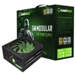 Fuente de alimentación semi modular GameMax GM-1050, 1050W, 80 PLUS Silver