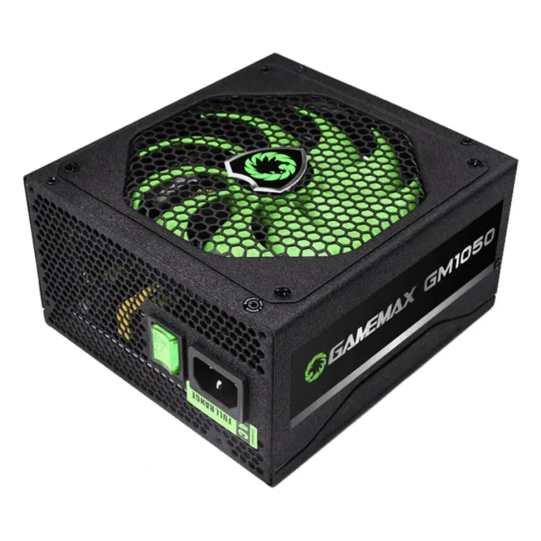 Fuente de alimentación semi modular GameMax GM-1050, 1050W, 80 PLUS Silver