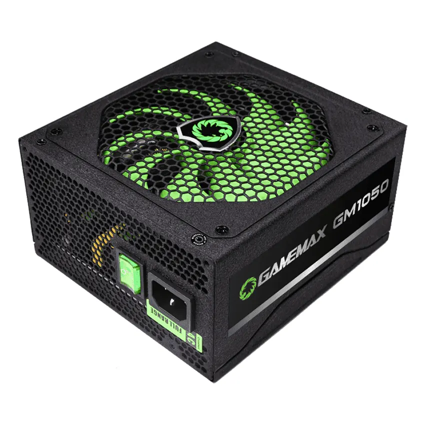 Fuente de alimentación semi modular GameMax GM-1050, 1050W, 80 PLUS Silver Fuente de alimentación semi modular GameMax GM-1050, 1050W, 80 PLUS Silver