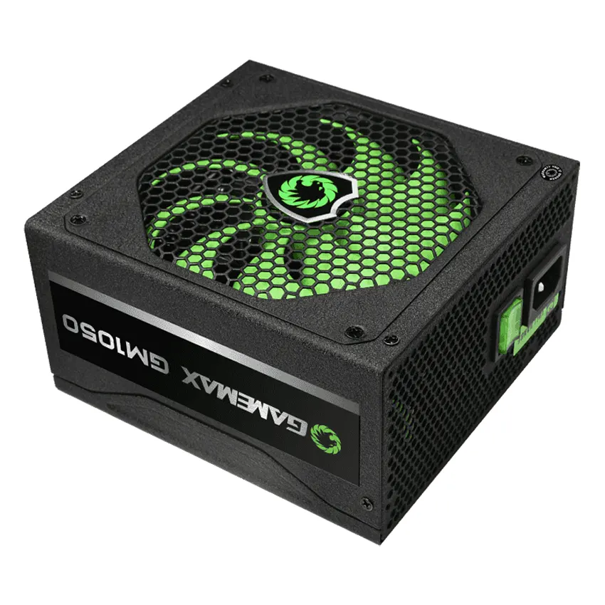 Fuente de alimentación semi modular GameMax GM-1050, 1050W, 80 PLUS Silver Fuente de alimentación semi modular GameMax GM-1050, 1050W, 80 PLUS Silver