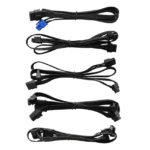 Fuente de alimentación semi modular GameMax GM-1050, 1050W, 80 PLUS Silver