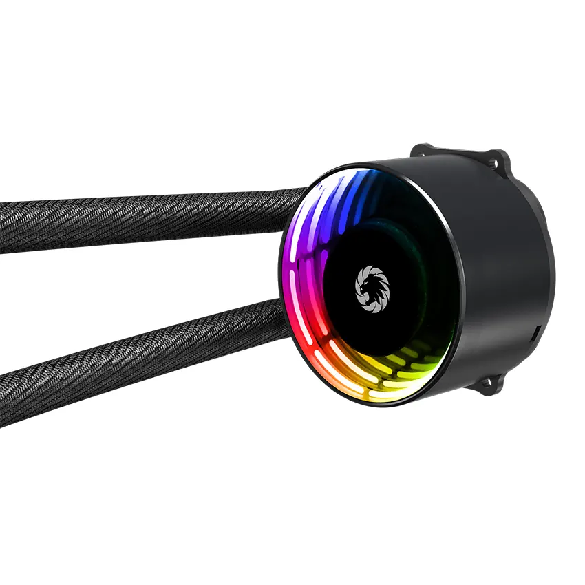 Refrigerador Líquido para CPU GameMax Ice Chill 120 ARGB AIO, Water Cooler, Intel LGA1200/1151/1150, AMD AM4