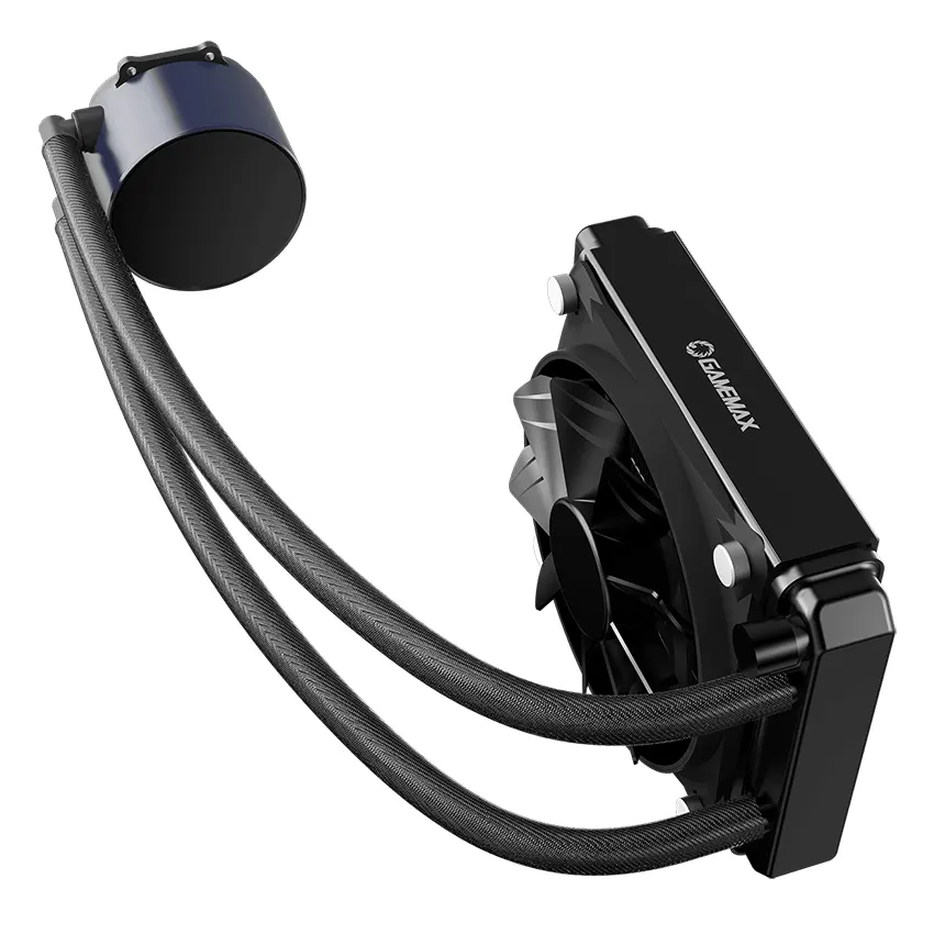 Refrigerador Líquido para CPU GameMax Ice Chill 120 ARGB AIO, Water Cooler, Intel LGA1200/1151/1150, AMD AM4