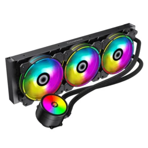 Refrigerador Líquido para CPU GameMax Ice Chill 360 ARGB AIO, Water Cooler, Intel LGA1200/1151/1150, AMD AM4