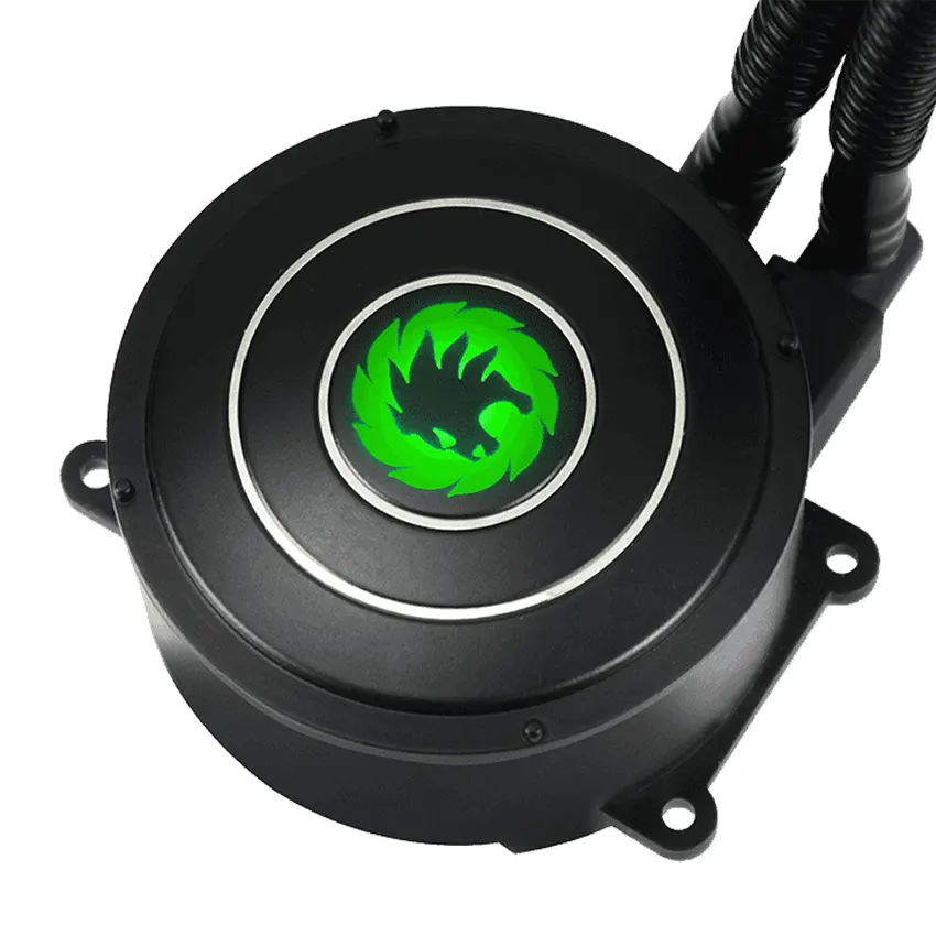 Refrigerador Líquido para CPU GameMax Iceberg 240 Rainbow, Water Cooler, Intel LGA1200/1151/1150, AMD AM4