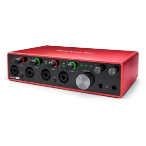 Interfaz de Audio USB Focusrite Scarlett 18i8 con MIDI (3ª generación)