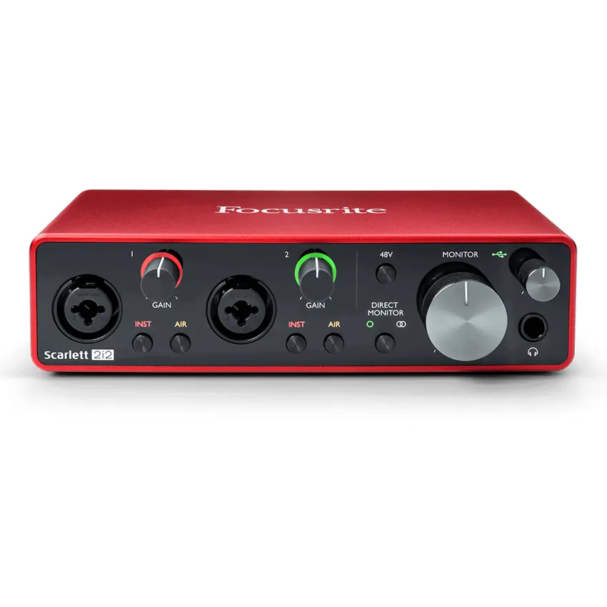 Interfaz de Audio USB Focusrite Scarlett 2i2 (3ª generación) Interfaz de Audio USB Focusrite Scarlett 2i2 (3ª generación)