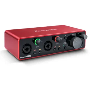 Interfaz de Audio USB Focusrite Scarlett 2i2 (3ª generación)