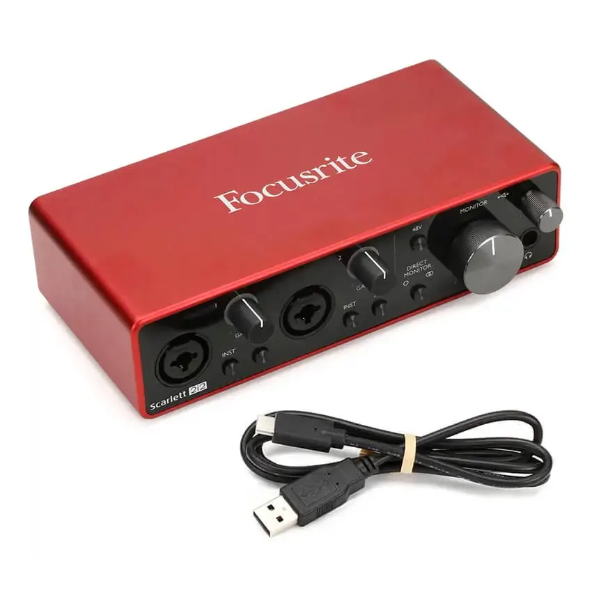 Interfaz de Audio USB Focusrite Scarlett 2i2 (3ª generación) Interfaz de Audio USB Focusrite Scarlett 2i2 (3ª generación)