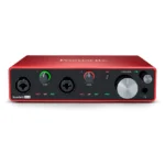 Interfaz de Audio USB Focusrite Scarlett 4i4 con MIDI (3ª generación)