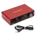 Interfaz de Audio USB Focusrite Scarlett 4i4 con MIDI (3ª generación)