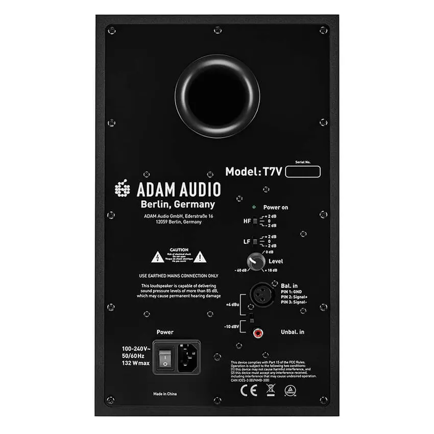 Monitor de Estudio Adam Audio T7V Monitor de Estudio Adam Audio T7V