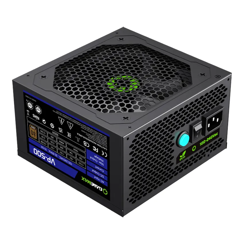 Fuente de alimentación GameMax VP-500, 500W, 80 PLUS Bronze Fuente de alimentación GameMax VP-500, 500W, 80 PLUS Bronze