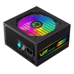 Fuente de alimentación semi modular GameMax VP-600-RGB-M, 600W, 80 PLUS Bronze
